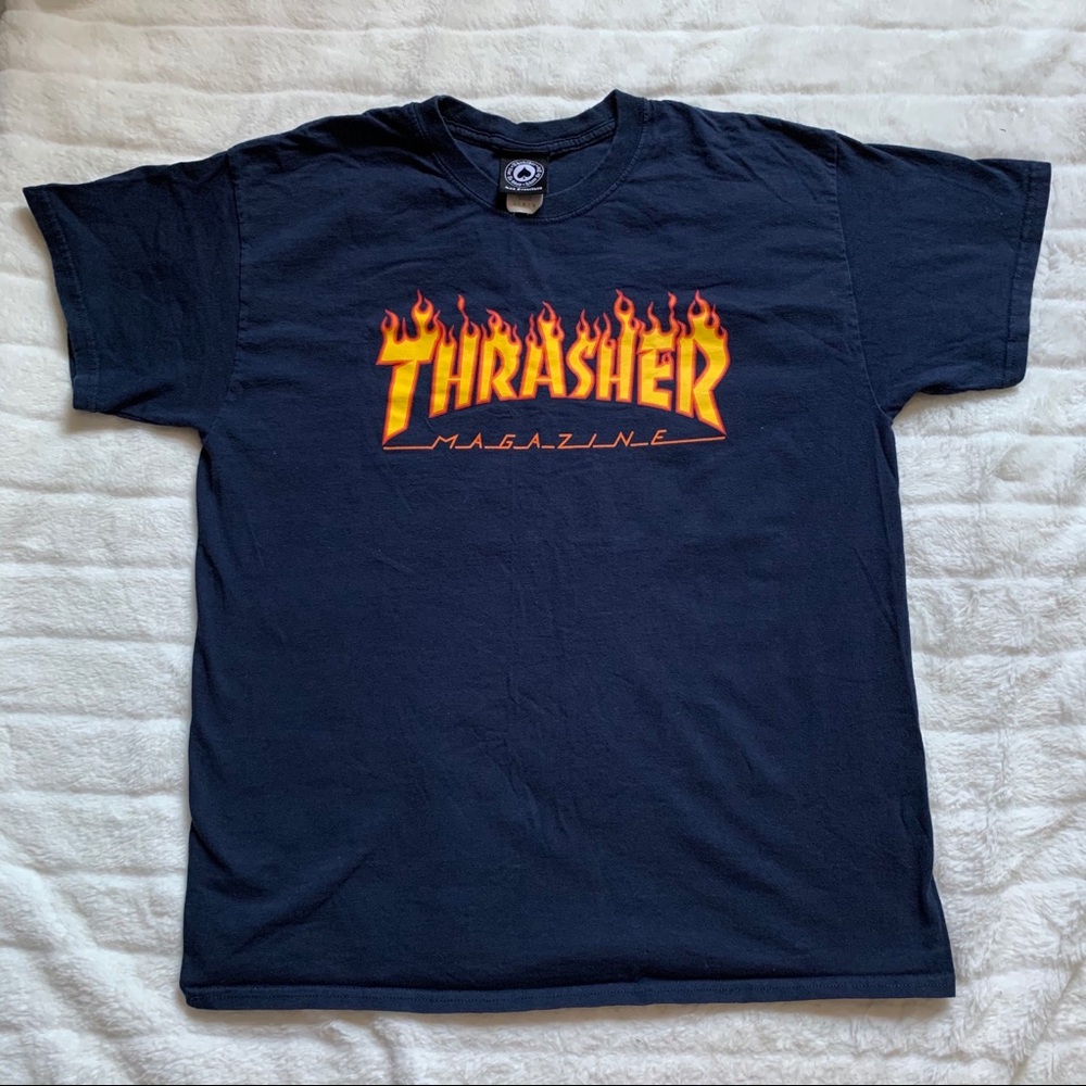 Thrasher Shirt (Navy)